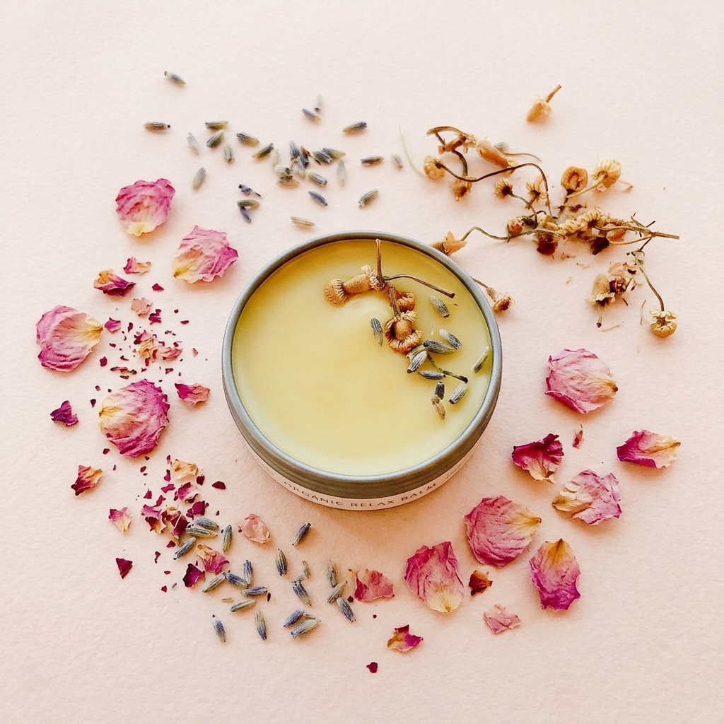 Anxiety Balm - flat lay