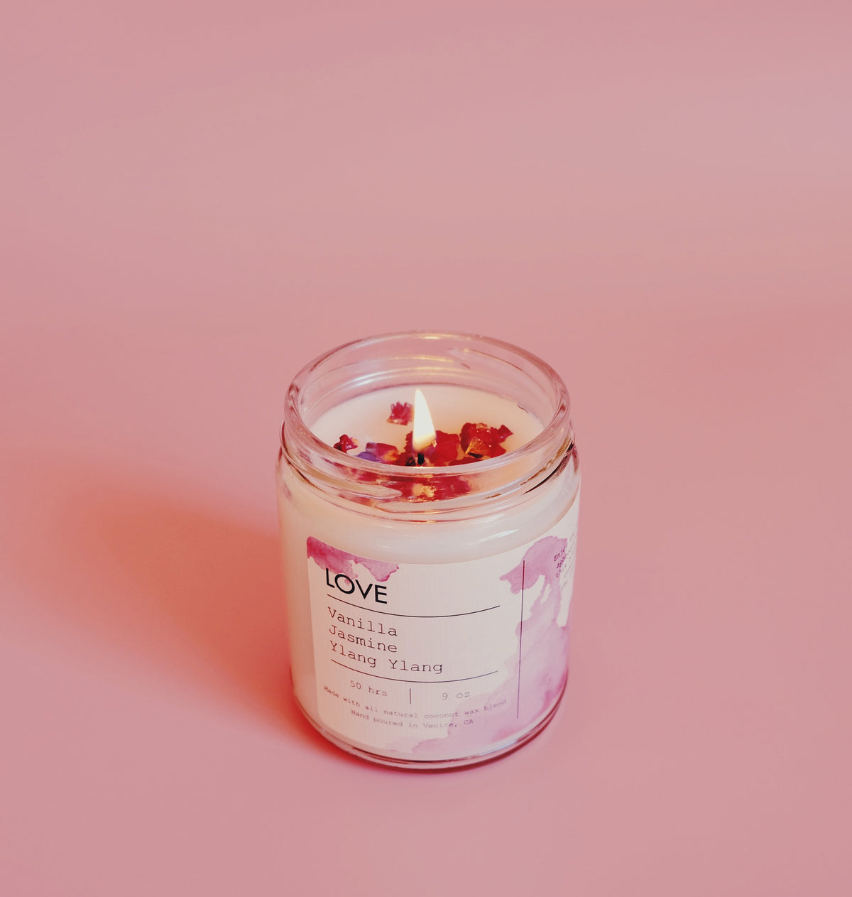 Bougie Love Petals