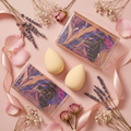 Éponges makeup - flat lay