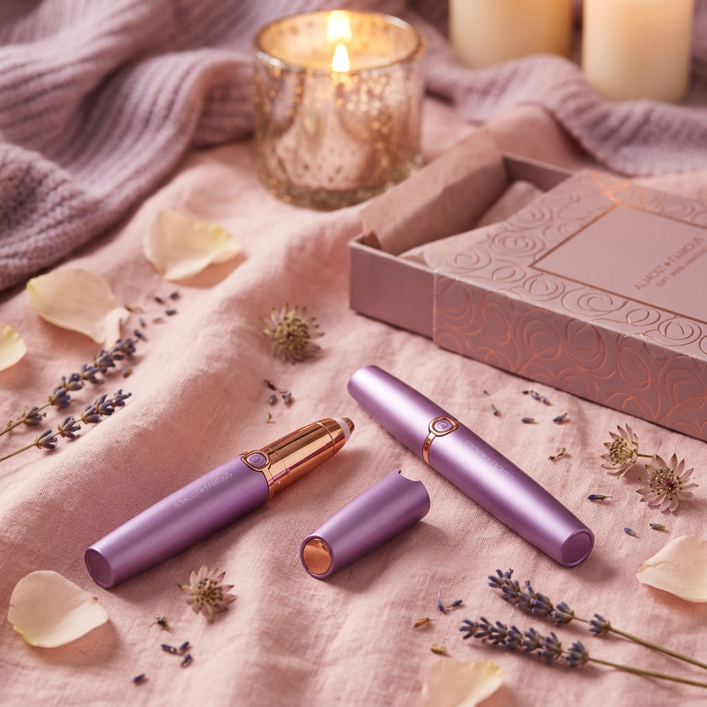 Rasoir sourcils - violet